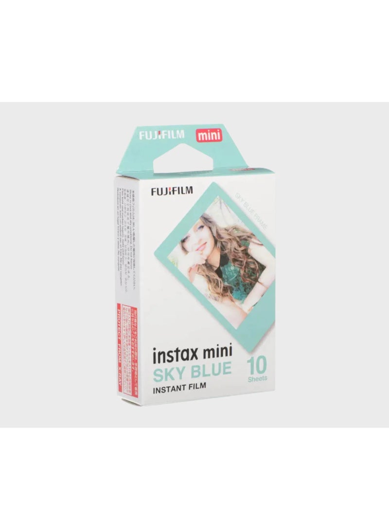إنستاكس FUJIFILM Instax mini Sky Blue Film {10 Exposures} - Image 2